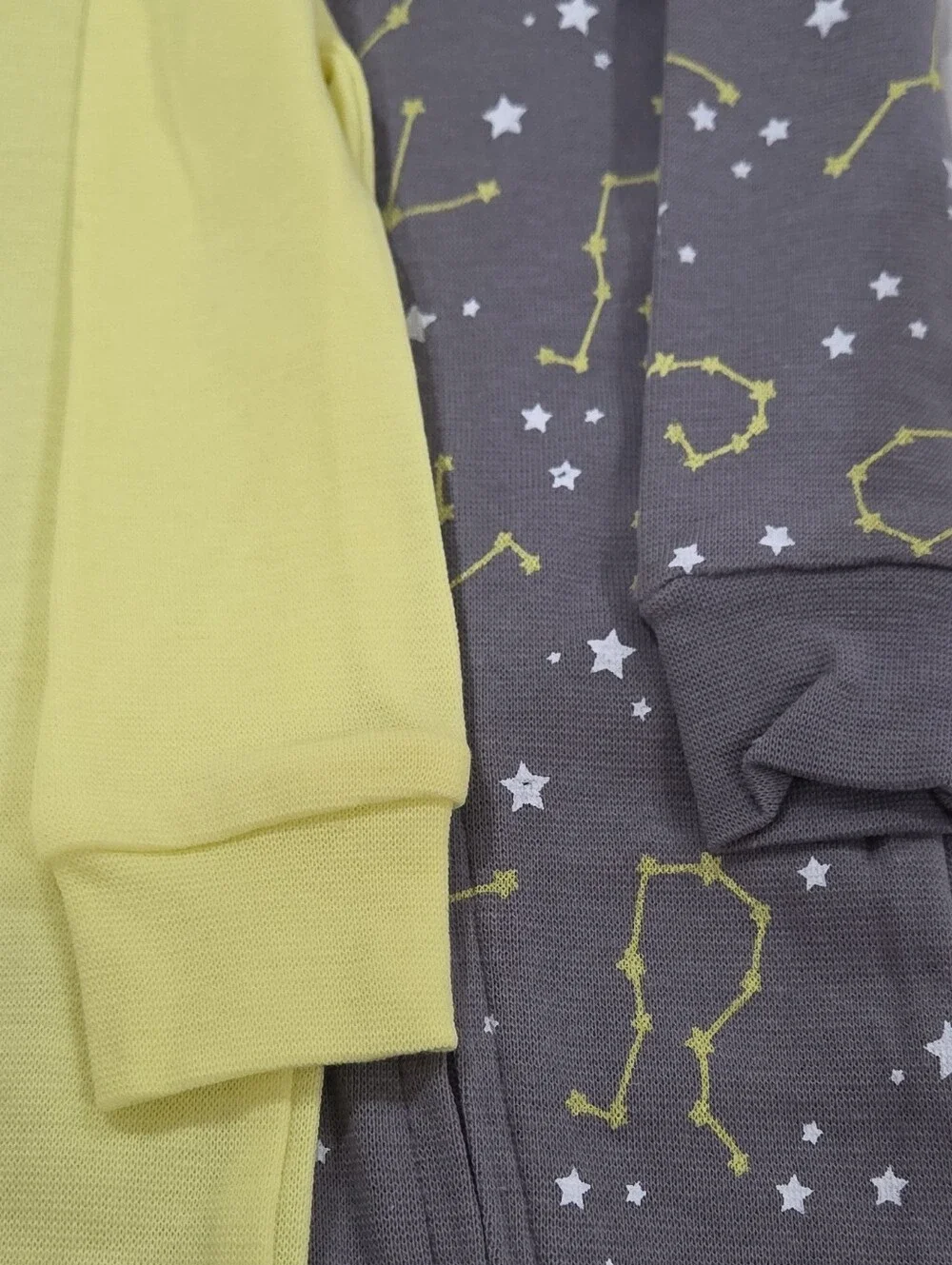 Hanes Ultimate Baby Pajamas 2 Pack Sleep And Play Comfort Stretch Suit Size 6-12